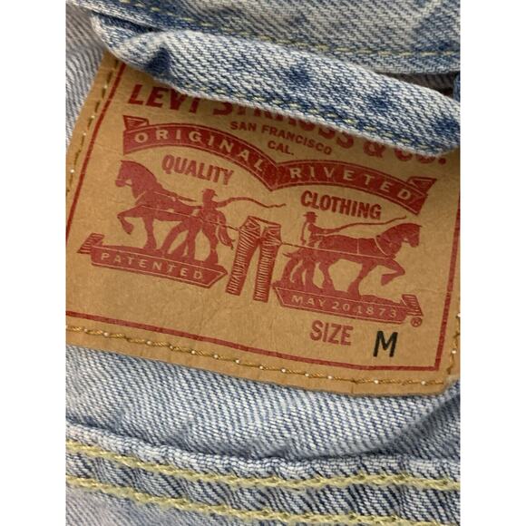 Levi’s Classic Original Denim Trucker Jacket Light Wash Jean Coat Womens M - Picture 7 of 7